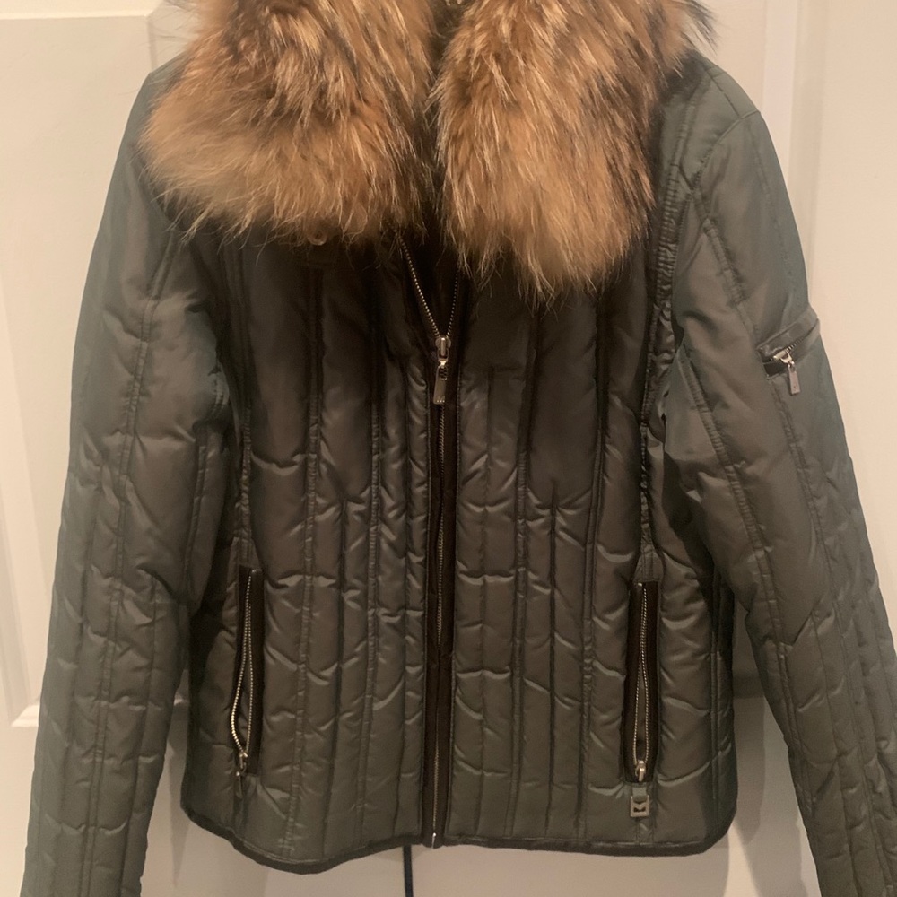 Michael Kors Jacket w Faux Fur